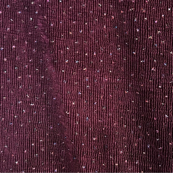 Sparkly purple turtleneck tank top - small - Picture 4 of 4